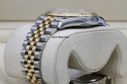 Rolex 126233 DateJust 36MM 18K YG/SS Champagne Stick Dial Jubilee Bracelet B&P