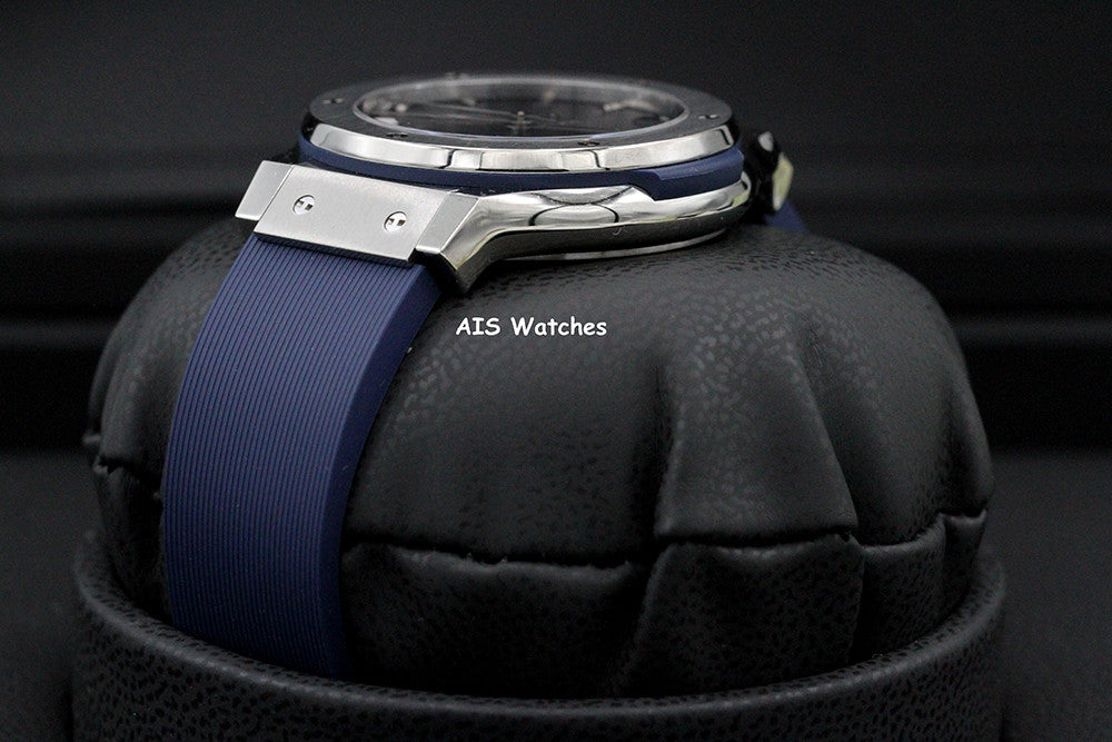 BNIB Hublot Classic Fusion Titanium 565.NX.7170.RX Blue Dial 38MM