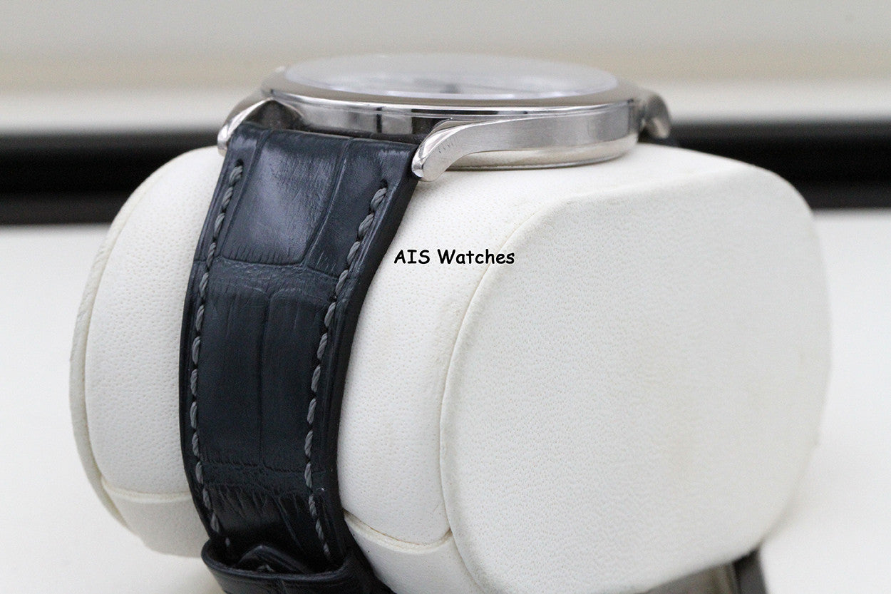 Patek Philippe 5296G Calatrava Scientific White Gold Silver Sector Dial