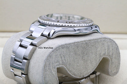 Rolex YachtMaster 16622 Platinum Dial D Serial Box & Papers