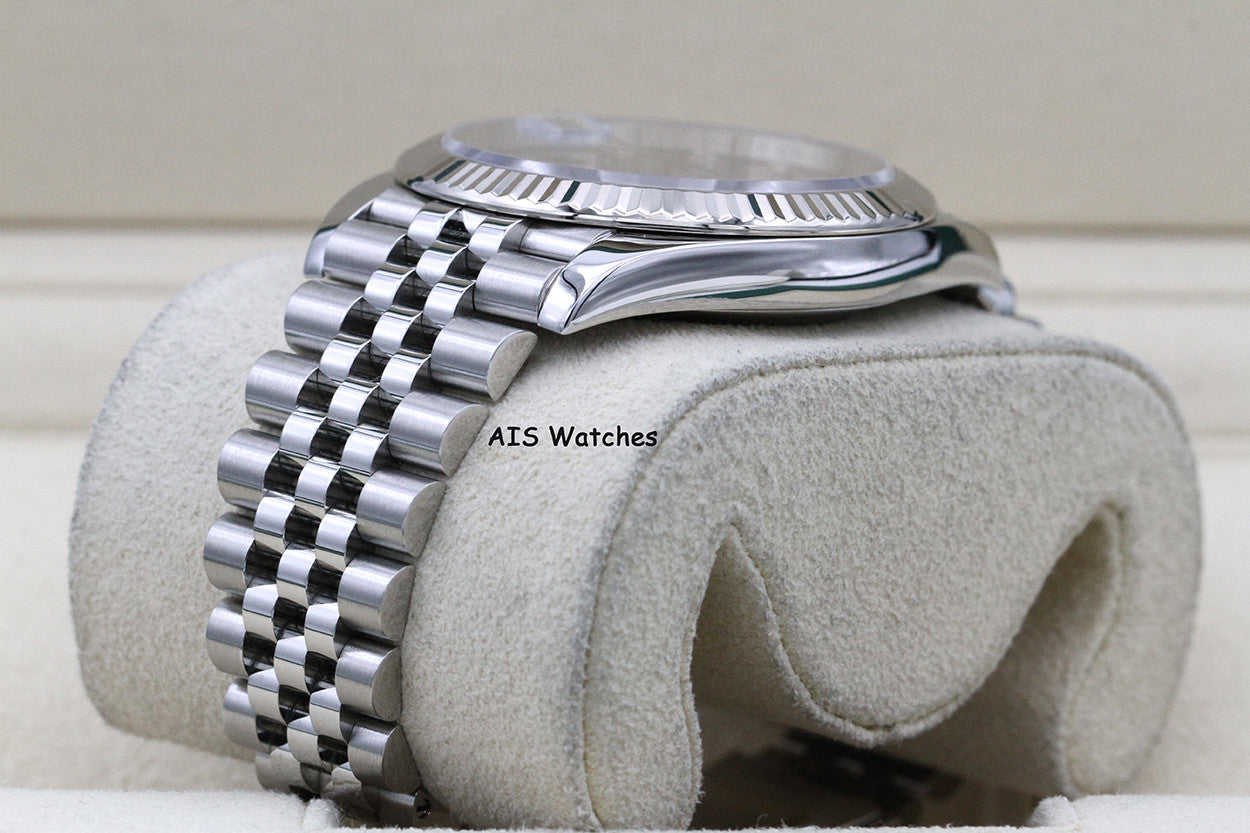 Rolex Datejust 41MM 126334 Blue Diamond Dial Jubilee Box & Paper