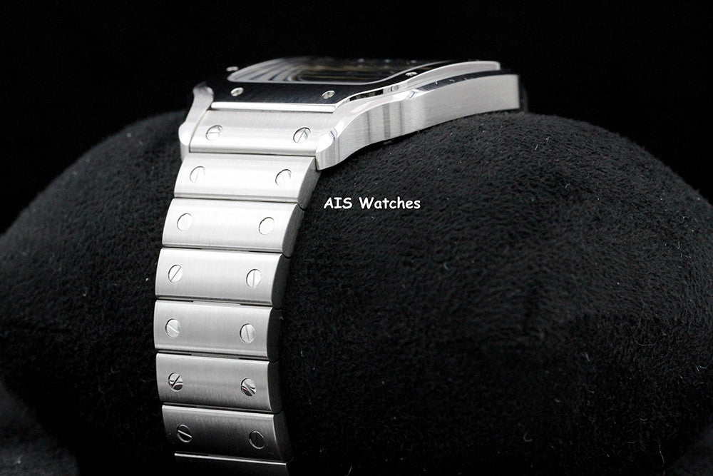 BNIB Cartier Santos De Cartier Large Steel WSSA0062 Green Dial 39.8MM B&P