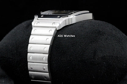BNIB Cartier Santos De Cartier Large Steel WSSA0062 Green Dial 39.8MM B&P