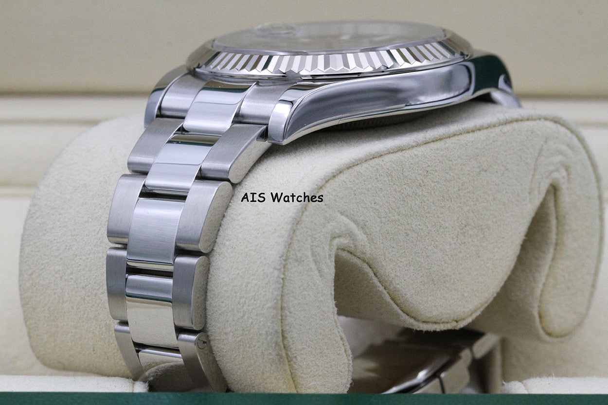 Rolex Datejust II 41MM 116334 Black Stick Dial Stainless Steel Box & Papers