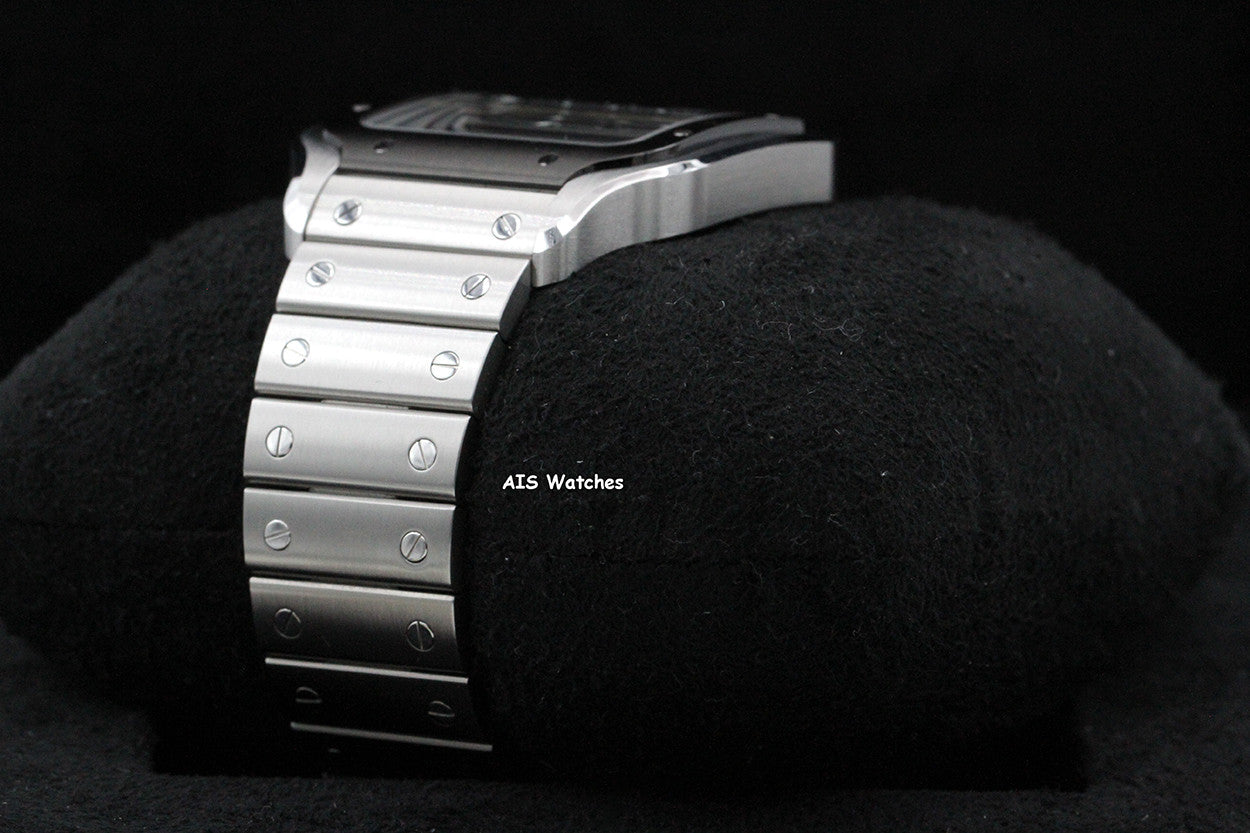 Cartier Santos De Cartier Large Steel WSSA0037 ADLC Grey Dial 41MM Box&Papers