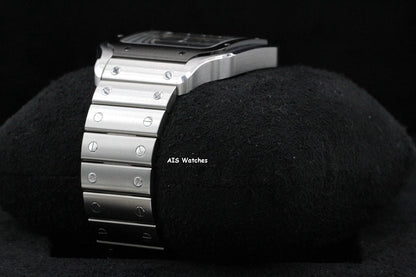 Cartier Santos De Cartier Large Steel WSSA0037 ADLC Grey Dial 41MM Box&Papers