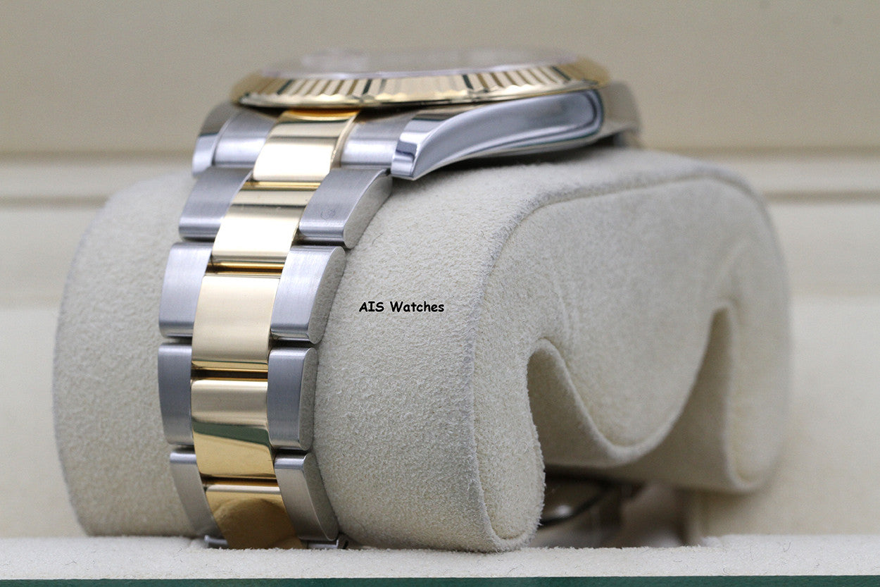 Rolex 126333 DateJust 41MM 18K YG/SS Champagne Stick Dial Oyster Bracelet 2022 Box & Papers