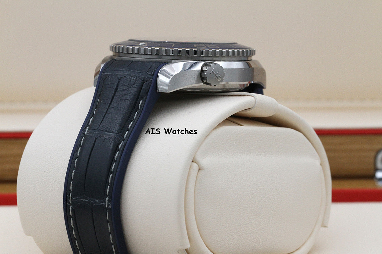 Omega Seamaster Planet Ocean 600M 215.33.40.20.03.001 39.5MM Blue Dial B&P