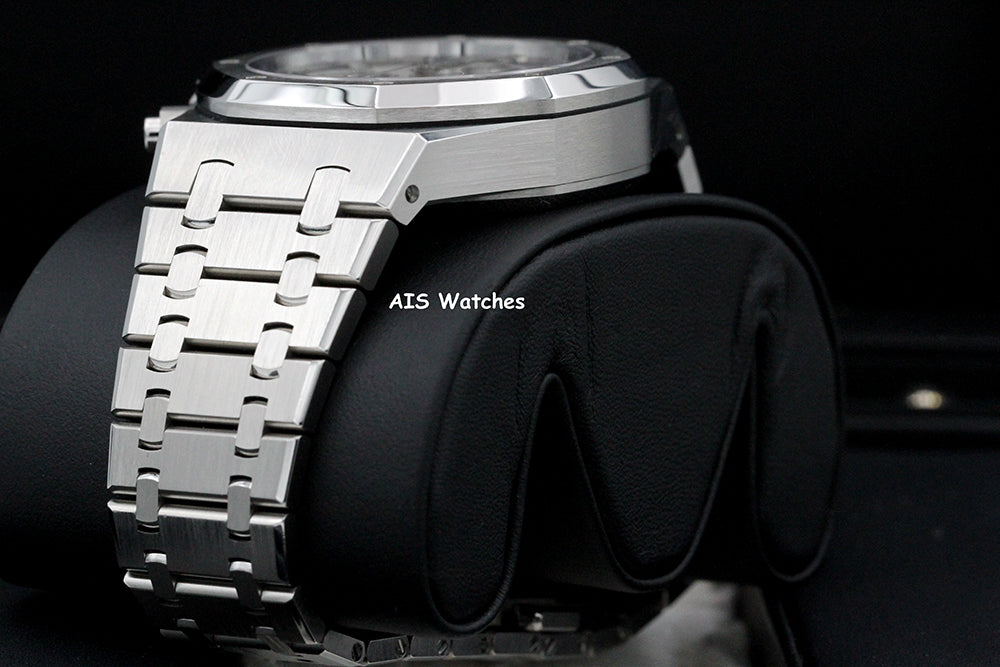 Audemars Piguet 26240ST 41MM 50th Anni. Royal Oak Chronograph Silver Dial B&P