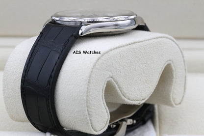 BNIB Rolex 52509 Perpetual 1908 18K White Gold Black Dial Leather Strap 39MM BP