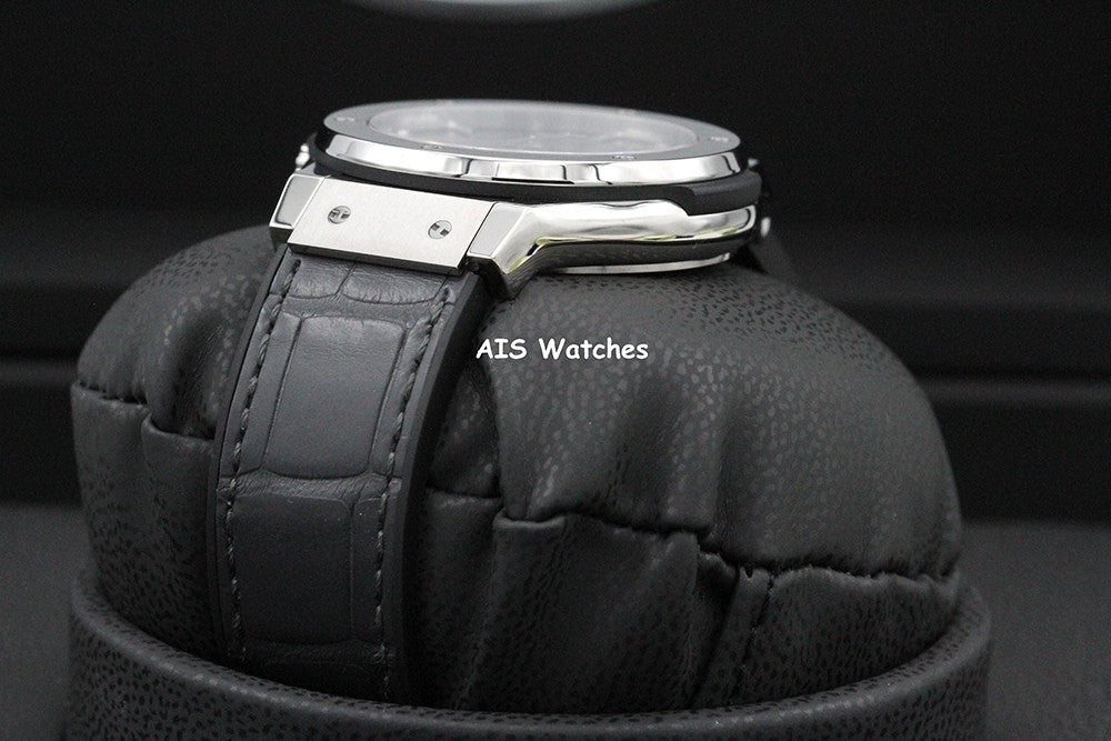 BNIB Hublot Classic Fusion Titanium 565.NX.7071.RX Racing Grey Rhodium Dial 38MM