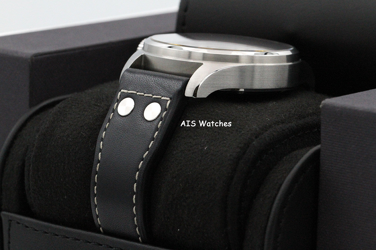 IWC Schaffhausen IW329303 Big Pilot 43MM Blue Dial Leather Strap BP