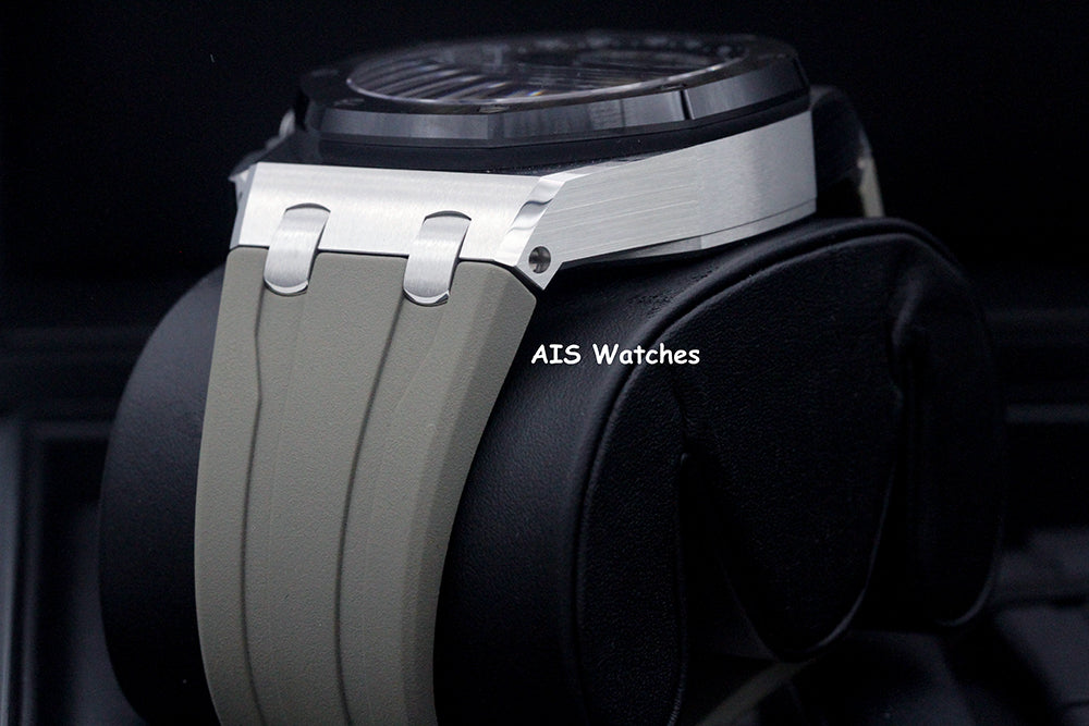 BNIB Audemars Piguet 26420SO.OO.A600CA.01 Royal Oak Offshore 43MM Taupe Dial BP