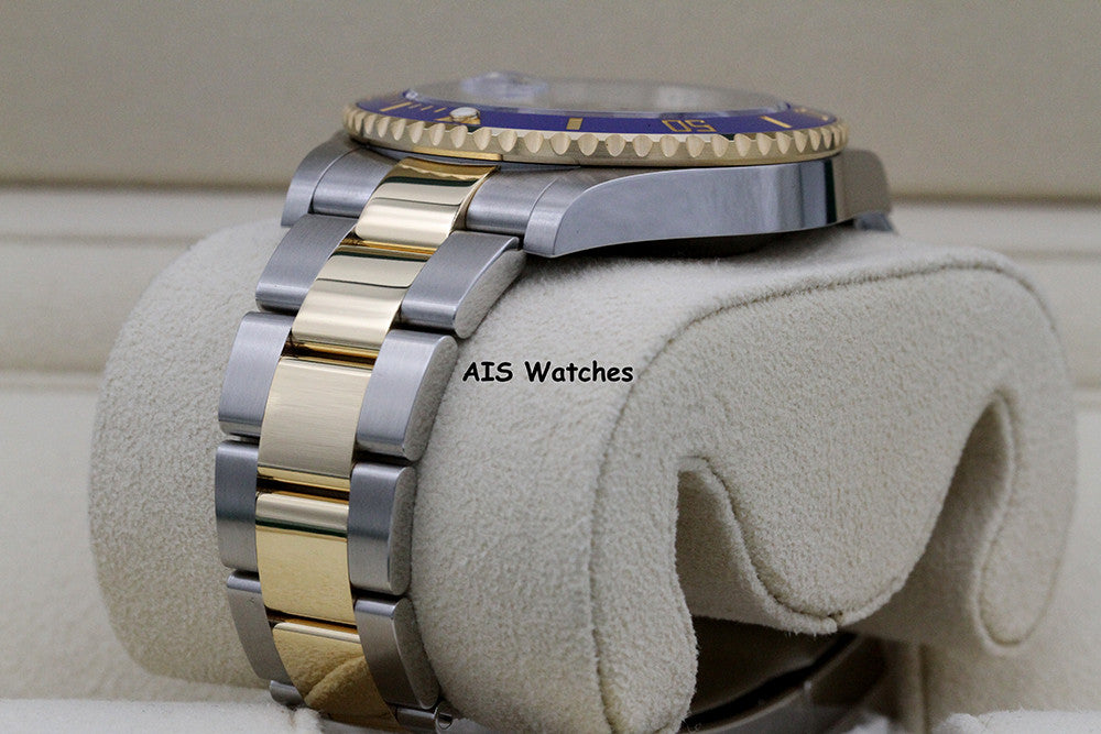 BNIB Rolex Submariner 41MM 18k/SS 126613LB SunBurst Blue Dial Box / Papers