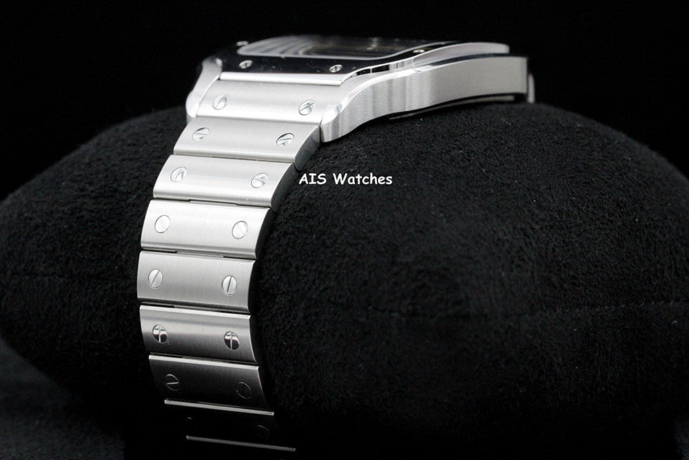 BNIB Cartier Santos De Cartier Large Steel WSSA0030 Blue Dial 39.8MM B&P