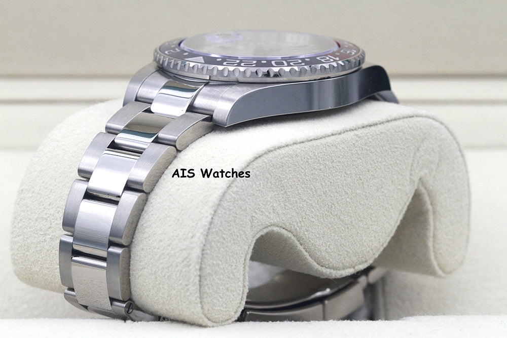 BNIB Rolex GMT-Master II 126719BLRO Meteorite Dial Pepsi 18K WG Box & Papers