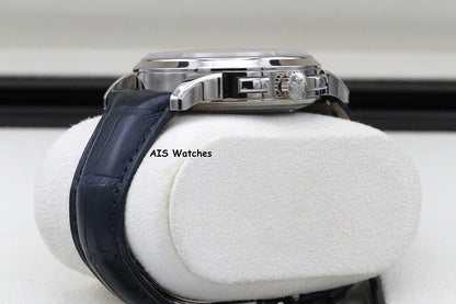 Patek Philippe 5930G World Time Chronograph White Gold Blue Dial Box & Paper