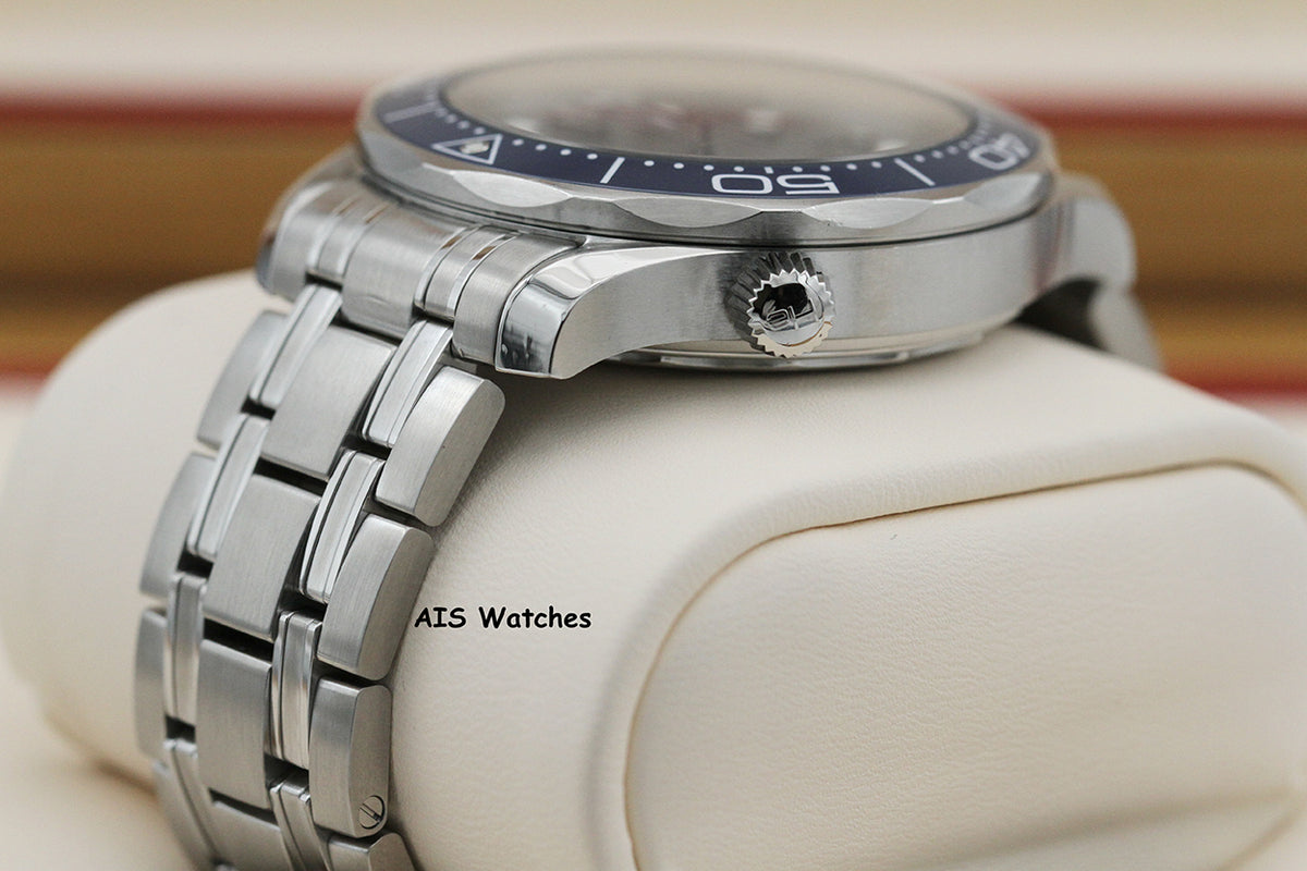 Omega Seamaster 300M SS 42MM Diver White Wave Dial 210.30.42.20.06.001 B&P