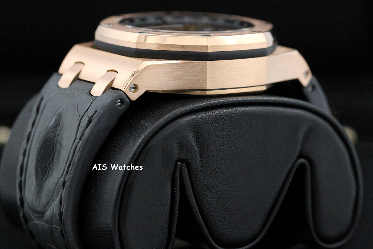 Audemars Piguet 26470OR Royal Oak Offshore Chronograph Rose Gold 42MM Box & Papers