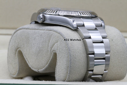 Rolex Datejust II 41MM 116334 Blue Stick Dial Stainless Steel 2015 Box & Papers