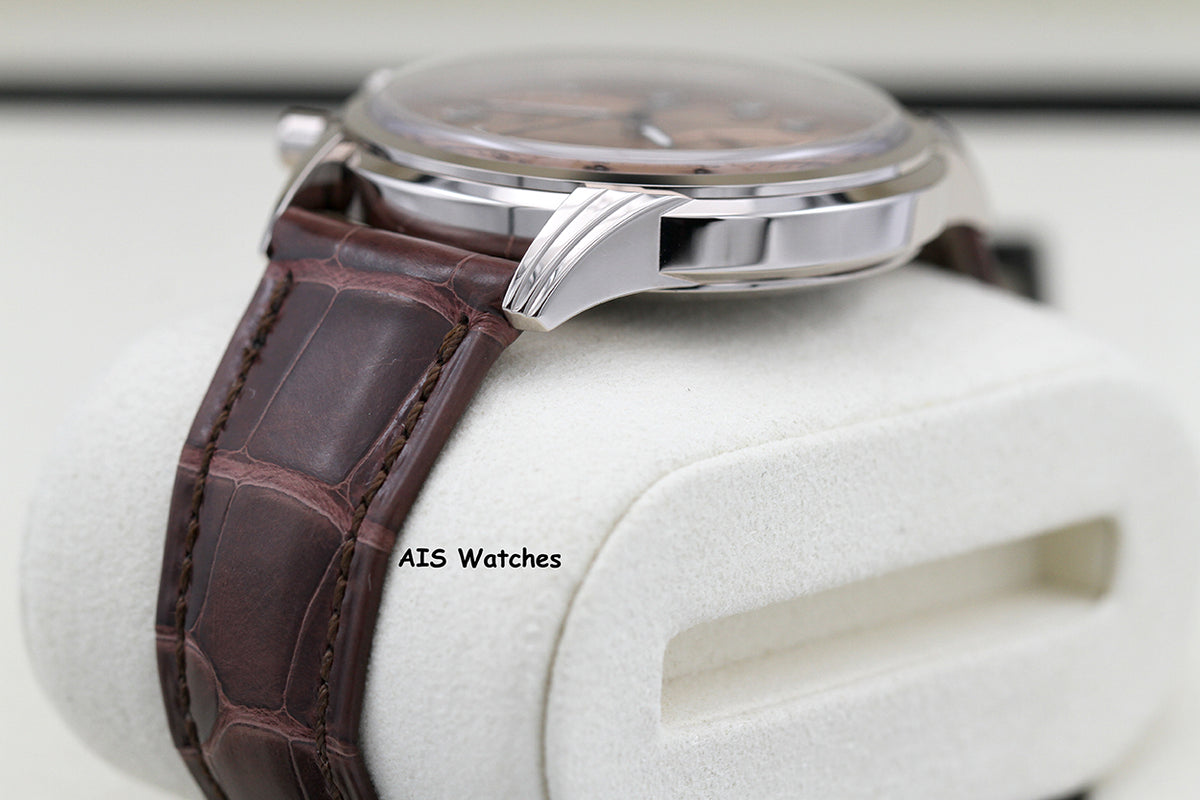 BNIB Patek Philippe Chronograph 5172G White Gold Salmon Dial Box & Papers