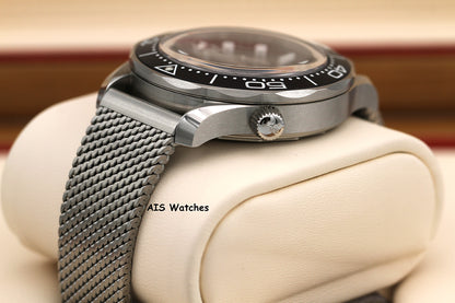 Omega Seamaster 300 Diver No Date 210.30.42.20.01.010 42MM Mesh Bracelet B&P