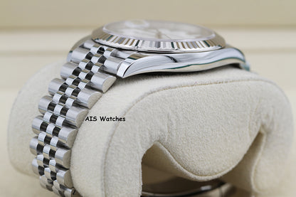 Rolex Datejust 41MM 126334 White Roman Dial Jubilee 2022 Box & Papers