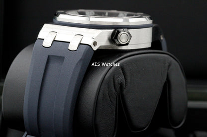 Audemars Piguet 15720ST Royal Oak Offshore Diver Blue Dial 42MM Box & Papers