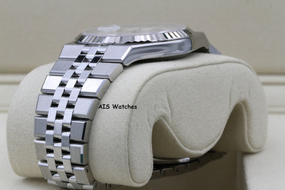 BNIB Rolex 127334 Land Dweller 40MM White Dial Stainless Steel Flat Jubilee B&P