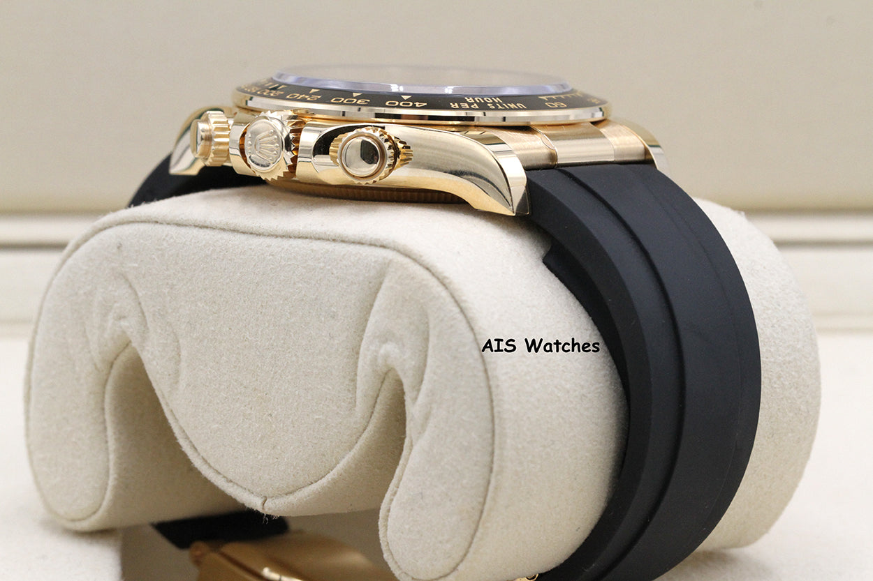 BNIB Rolex 126518LN Daytona Cosmograph 18K YG OysterFlex Paul Newman Dial B&P