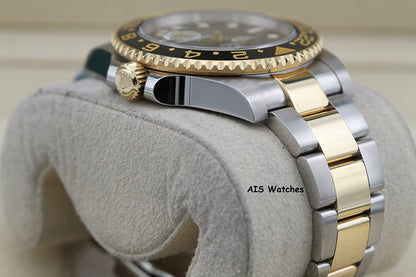 Rolex GMT Master II 18K/SS 116713LN 40MM Black Dial 2017 Box & Paper