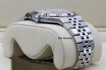 BNIB Rolex 127334 Land Dweller 40MM White Dial Stainless Steel Flat Jubilee B&P