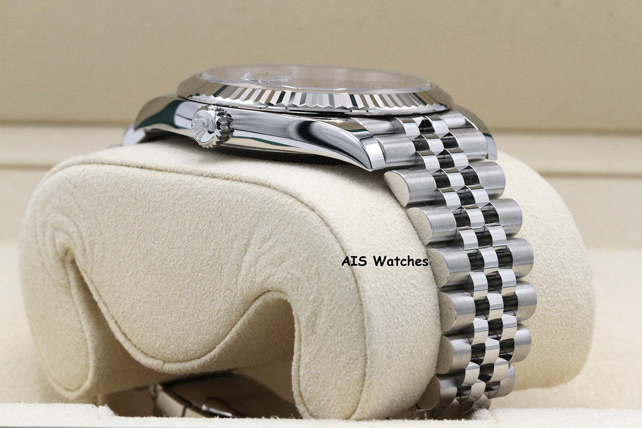 Rolex Datejust 41MM 126334 Blue Roman Dial Jubilee 2025 Box & Papers