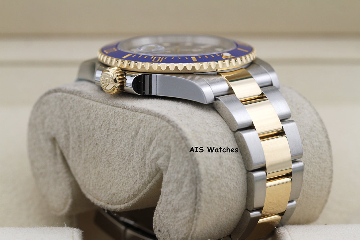 Rolex Submariner 41MM 18k/SS 126613LB SunBurst Blue Dial 2021 Box & Paper
