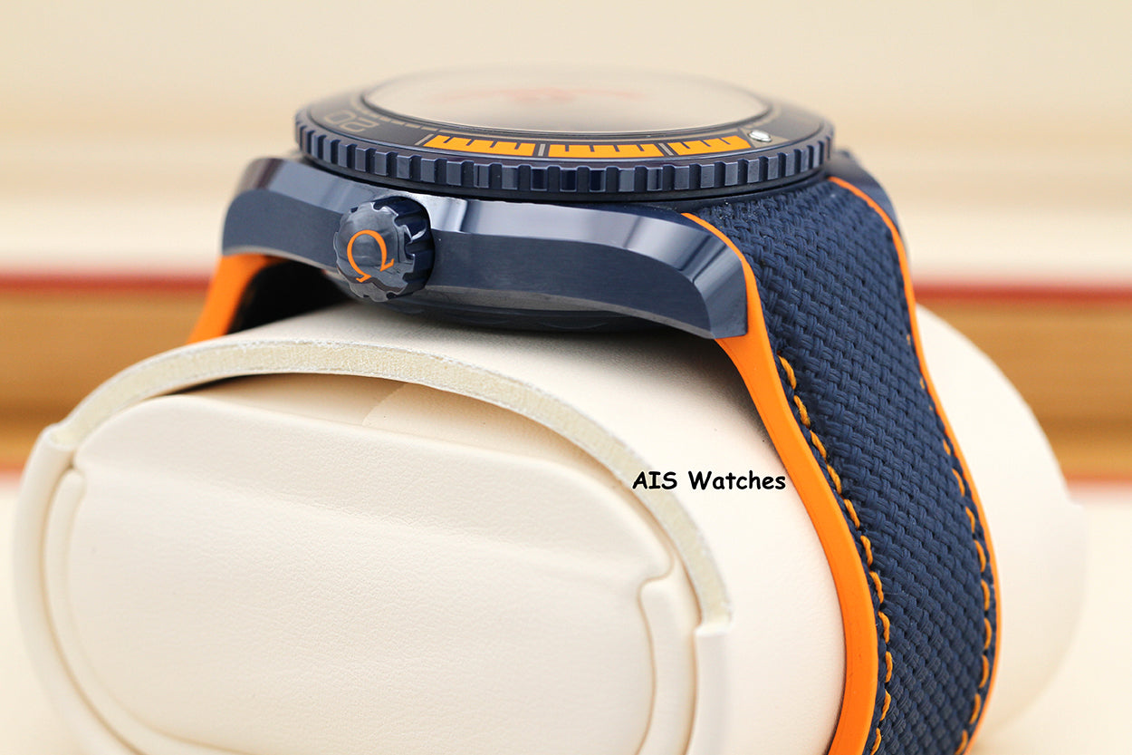 Omega Seamaster Planet Ocean 600M 215.92.46.22.03.001 45.5MM GMT Ceramic Big Blue BP