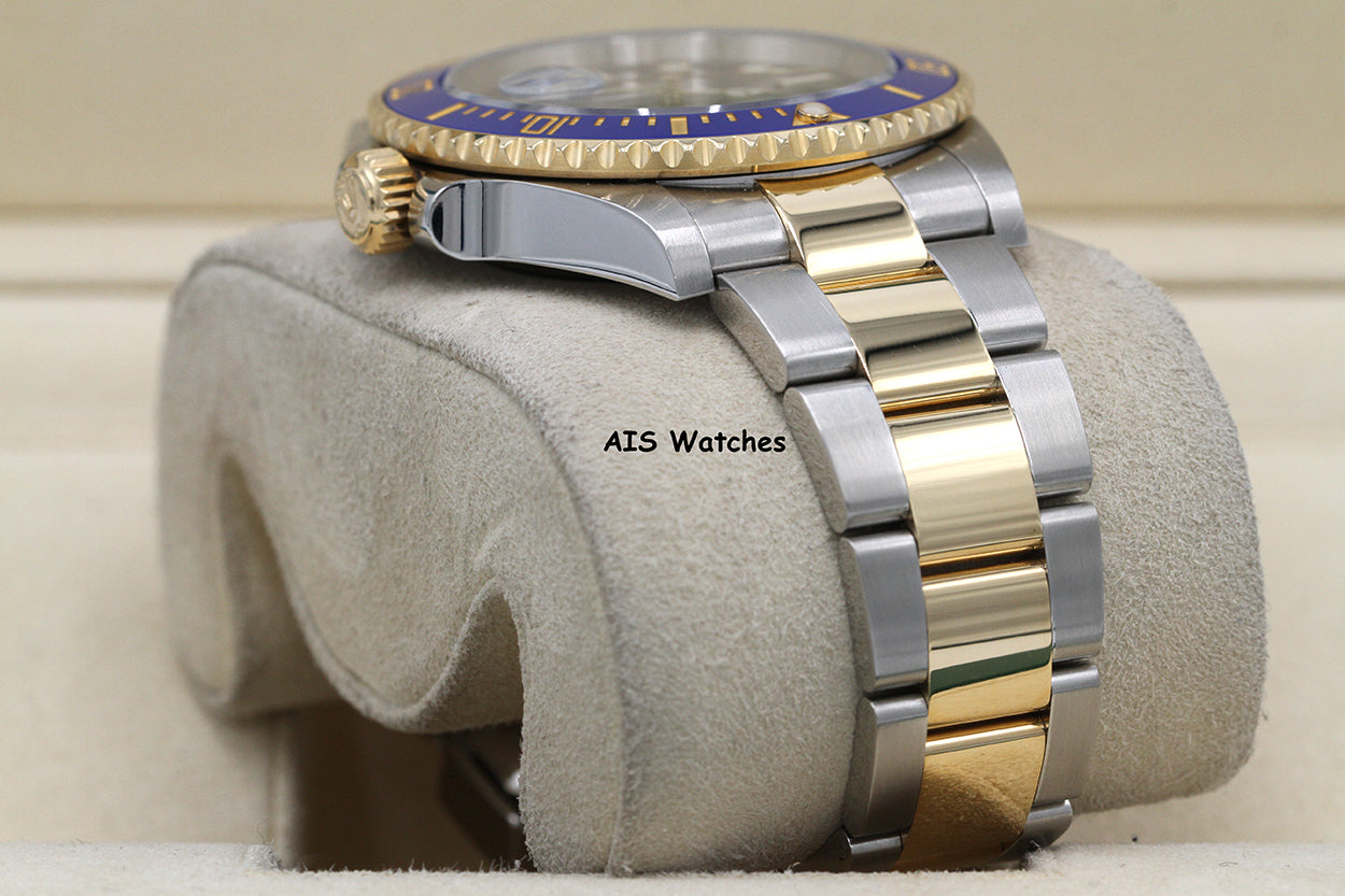 Rolex Submariner 41MM 18k/SS 126613LB SunBurst Blue Dial 2020 Box & Paper