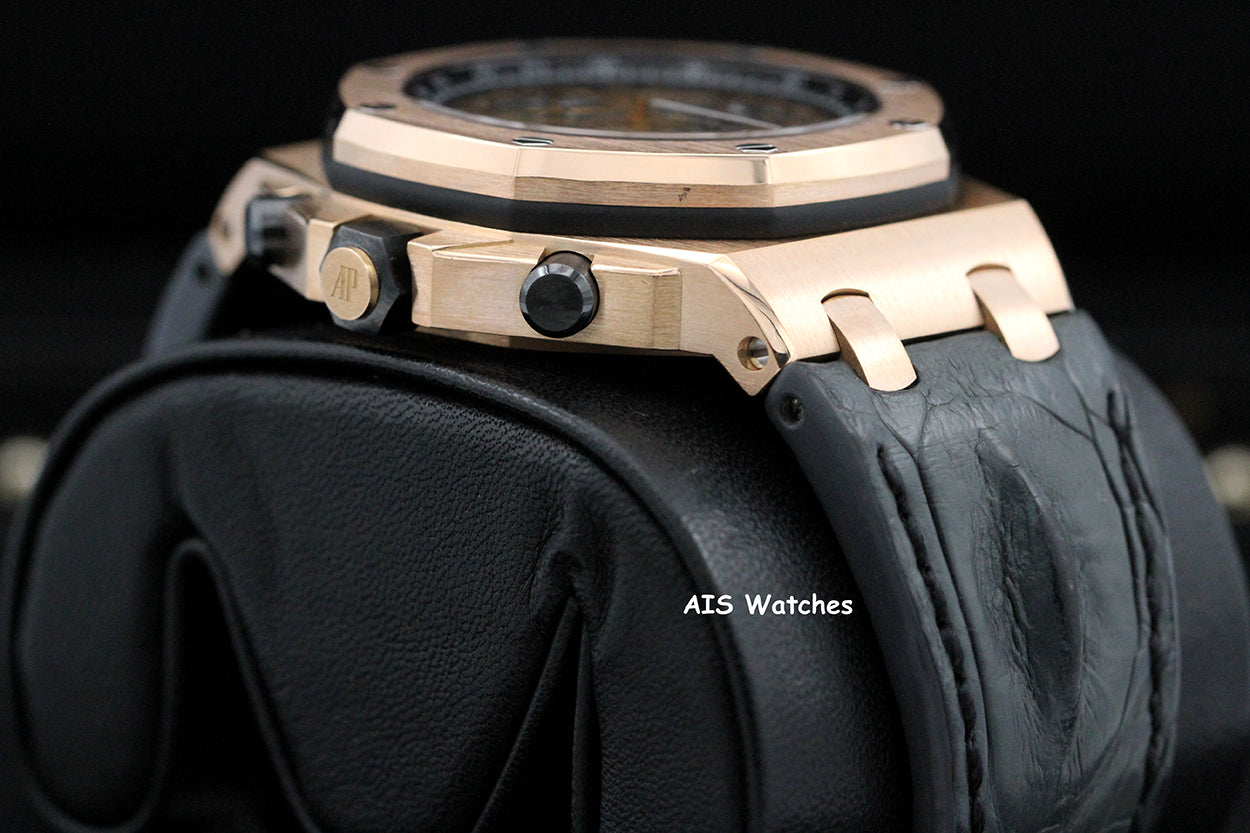 Audemars Piguet 26470OR Royal Oak Offshore Chronograph Rose Gold 42MM Box & Papers