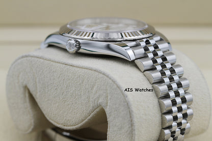 Rolex Datejust 41MM 126334 White Roman Dial Jubilee 2022 Box & Papers