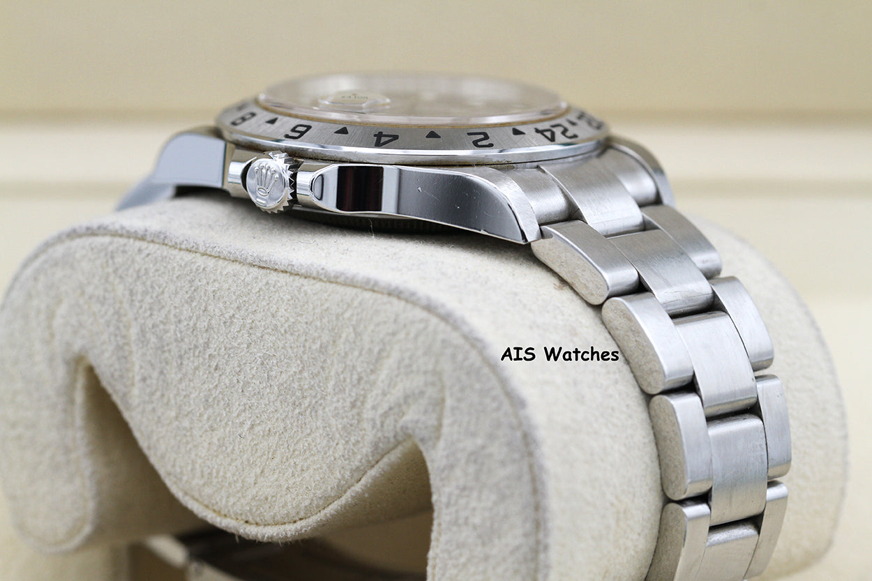 Rolex Explorer II 16570 Black Dial 40MM M Serial 3186 Box & Papers