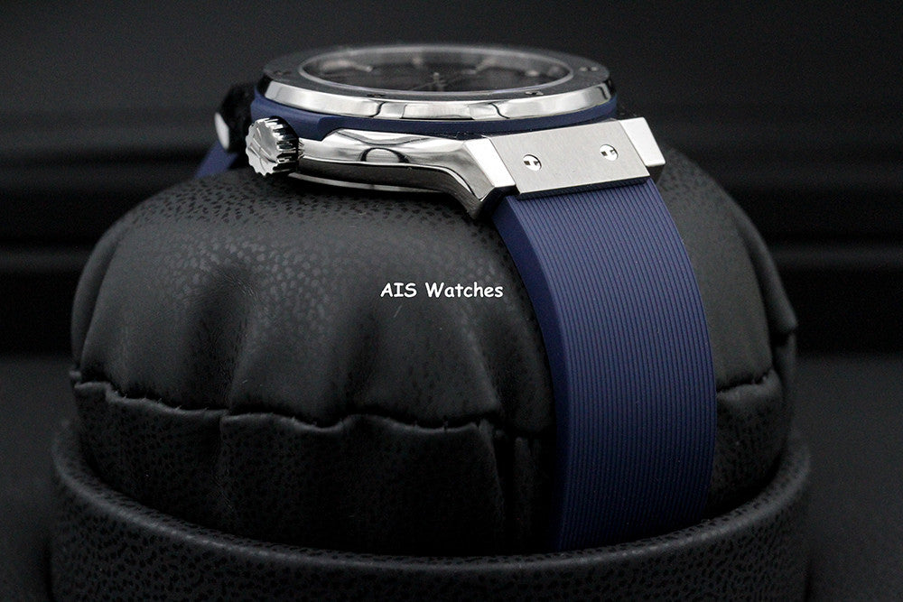 BNIB Hublot Classic Fusion Titanium 565.NX.7170.RX Blue Dial 38MM