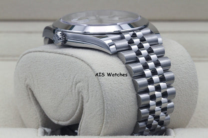 BNIB Rolex Datejust 41MM 126300 White Stick Dial Jubilee Bracelet B&P