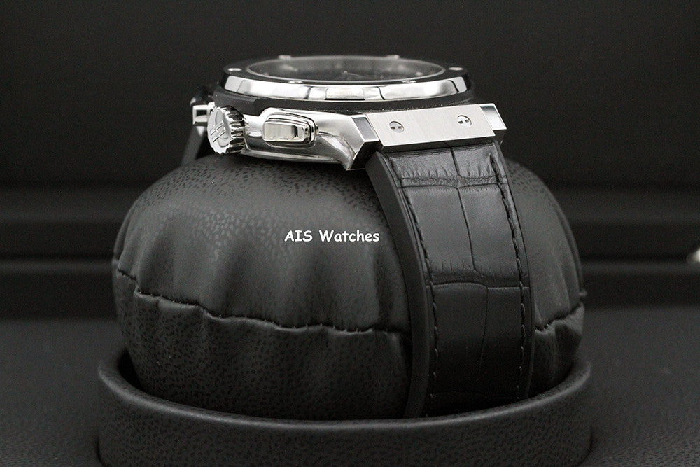 BNIB Hublot Classic Fusion 541.NX.1171.LR Chronograph Titanium Black Dial 42MM