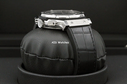 BNIB Hublot Classic Fusion 541.NX.1171.LR Chronograph Titanium Black Dial 42MM