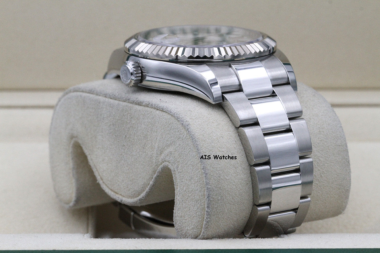 Rolex 326934 Sky-Dweller Stainless Steel White Dial Oyster 2019 Box & Papers