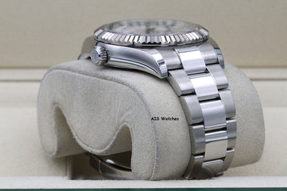 Rolex 326934 Sky-Dweller Stainless Steel White Dial Oyster 2019 Box & Papers