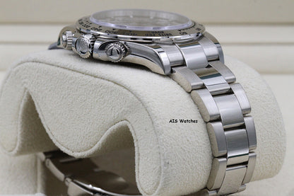 Rolex 126509 Daytona Cosmograph 18K White Gold Silver / Steel Dial B&P