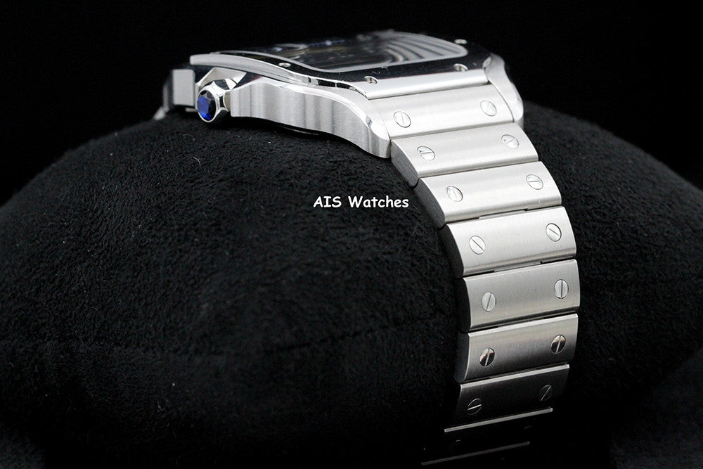 BNIB Cartier Santos De Cartier Large Steel WSSA0030 Blue Dial 39.8MM B&P