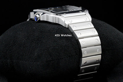 BNIB Cartier Santos De Cartier Large Steel WSSA0030 Blue Dial 39.8MM B&P