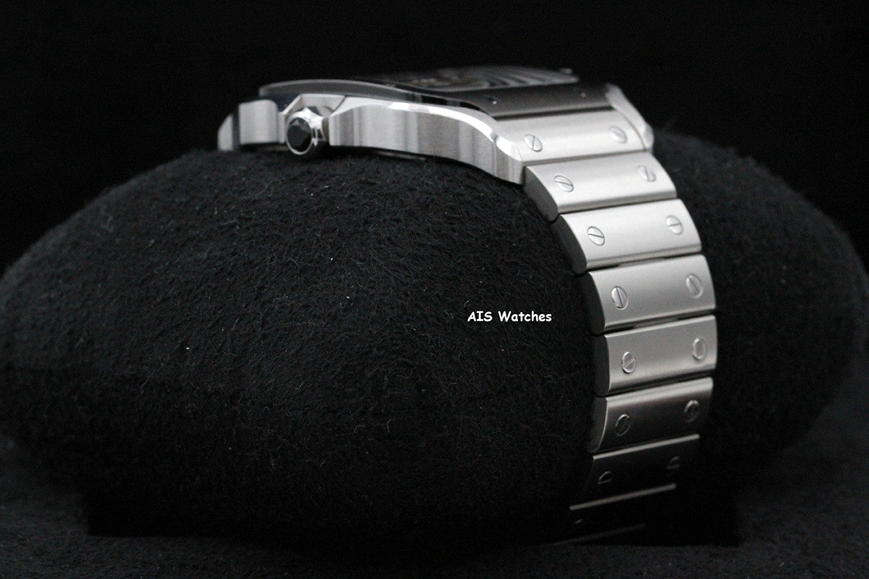 Cartier Santos De Cartier Large Steel WSSA0037 ADLC Grey Dial 41MM Box&Papers