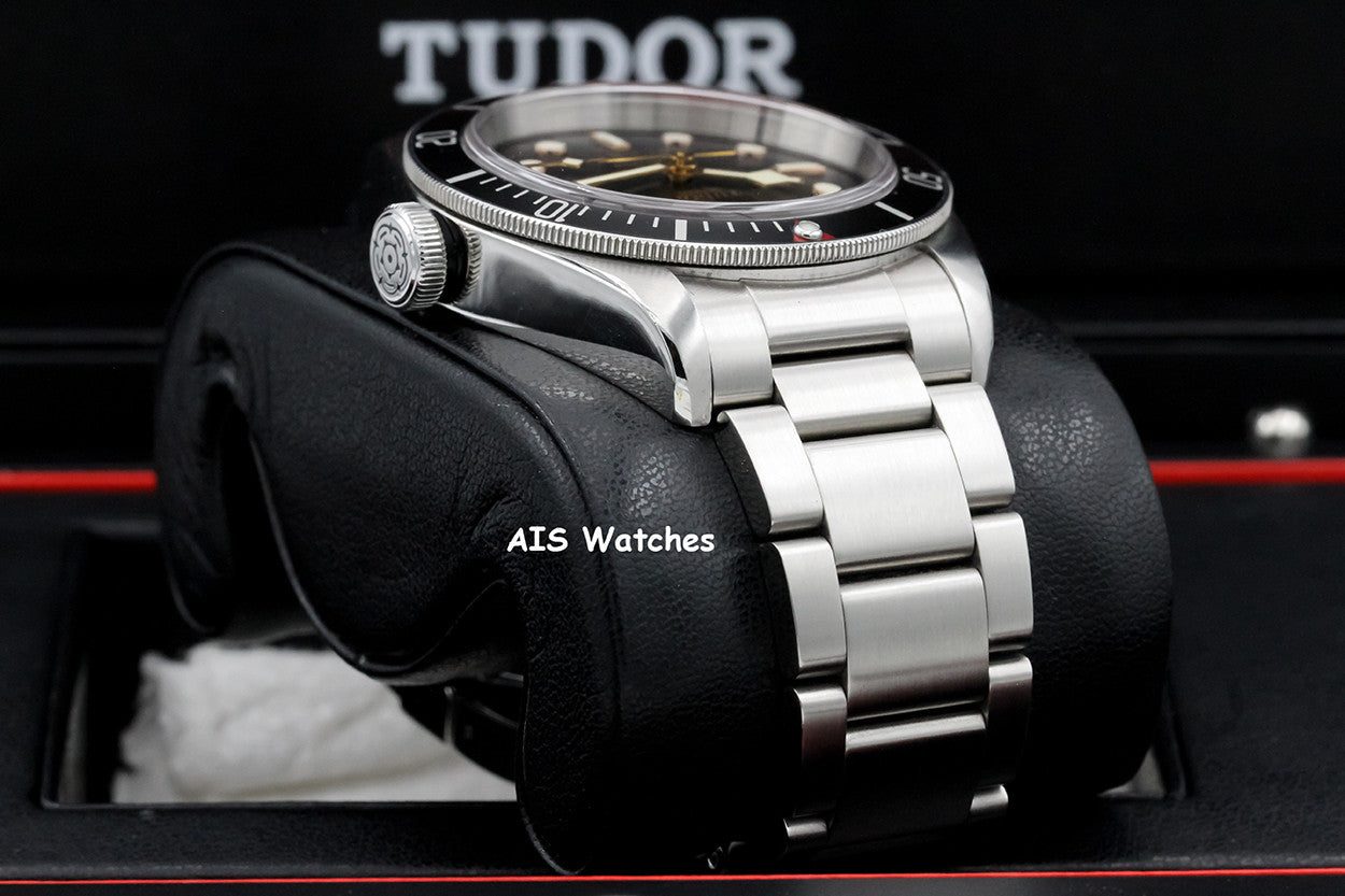 Tudor 79220N Heritage Black Bay Black Stainless Steel / NATO / Leather Box & Paper